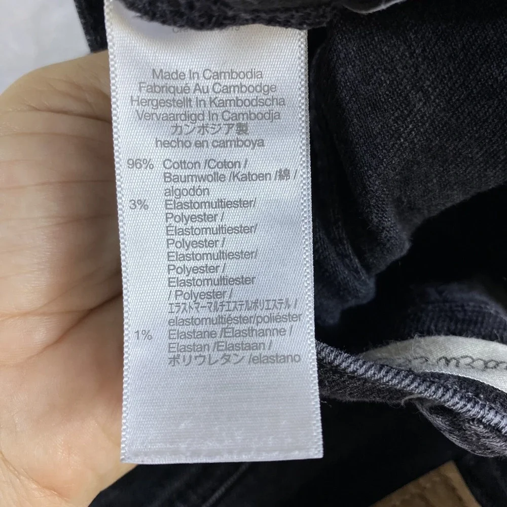 Madewell Perfect Vintage Flare Jeans Women Sz 24 Dark Wash Retro Y2K‎ - Picture 5 of 14